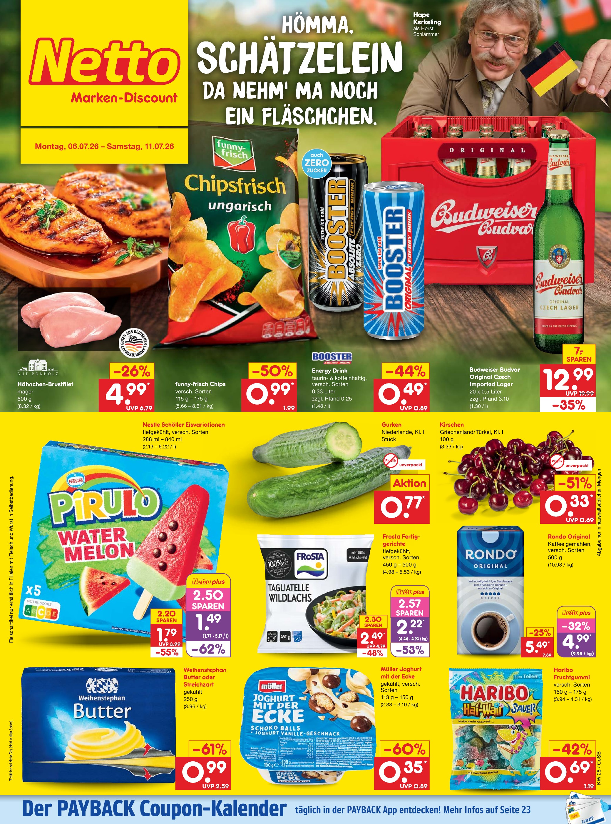 Netto Marken-Discount Prospekt für Eilenburg: Aktuelle Angebote, 53 Seiten, 06.07.2026 - 11.07.2026